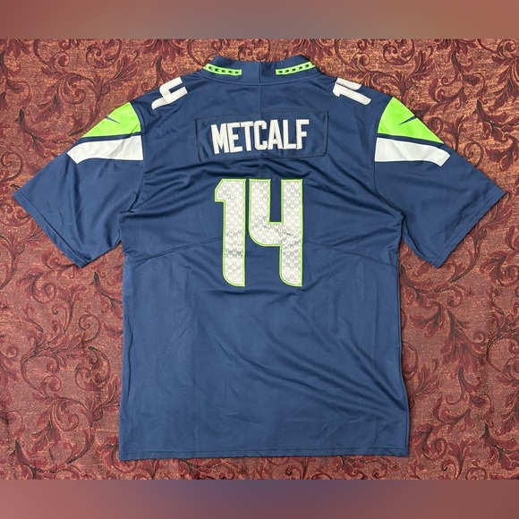 Seattle Seahawks Metcalf Nike Jersey - Picture 1 of 3